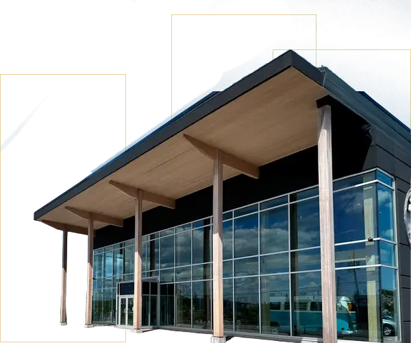 commercial building front page