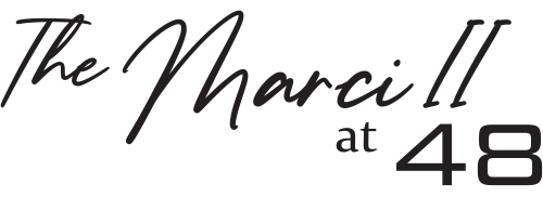 The Marci at 48 logo