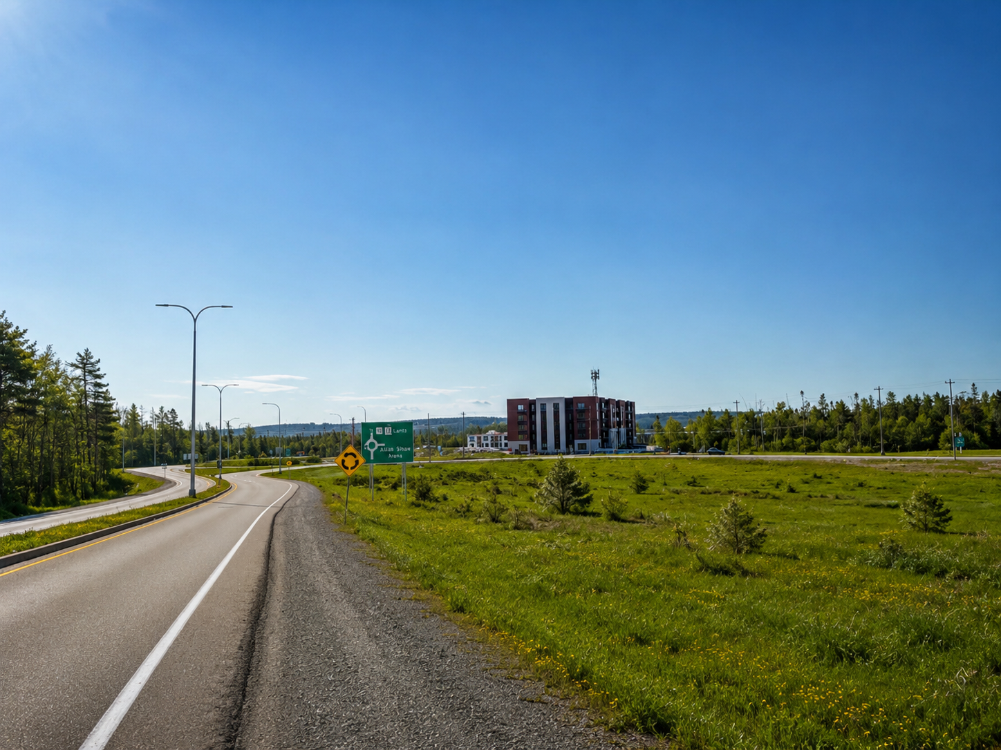 New apartments in Brickline North, Lantz