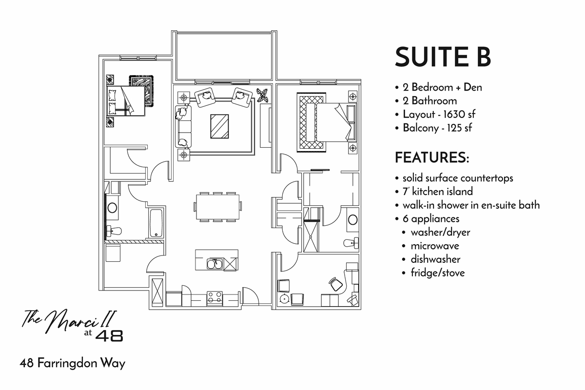 Suite B Floorplan
