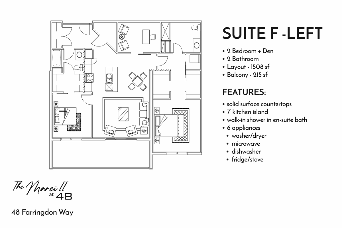 Suite F Floorplan