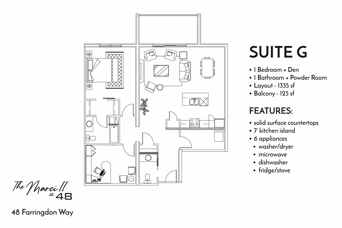 Suite G Floor Plan