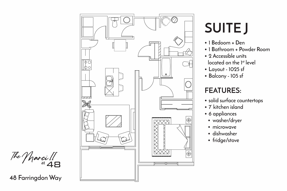 Suite J Floorplan