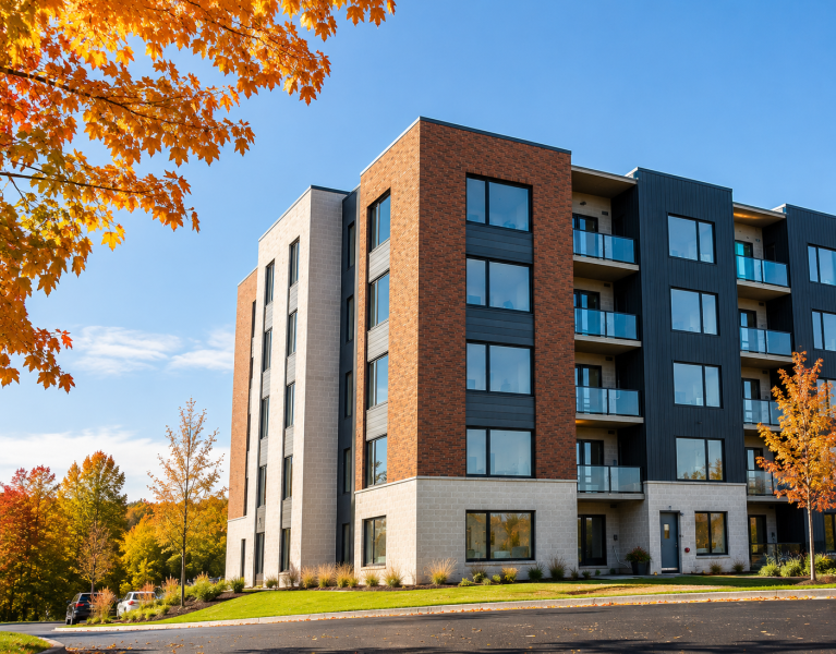 Apartment building, Brickline North