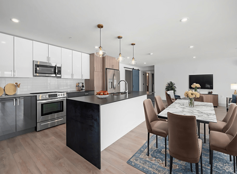 modern apartment kitchen